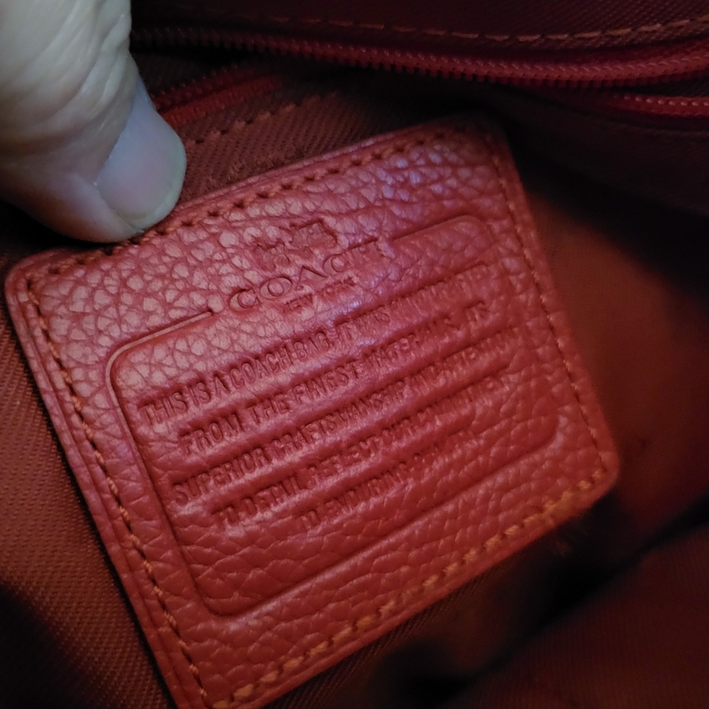 Authentic Coach Purse - Picture 2 of 9